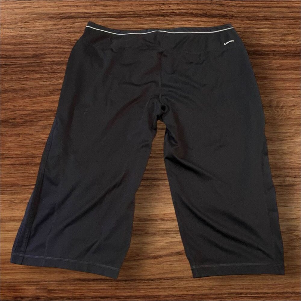 ☑️ Adidas ClimaLite Black Athletic Track Pants Women’s Size XL